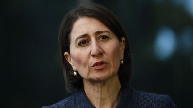 Gladys Berejiklian said riding a motorbike counts as exercise in NSW.