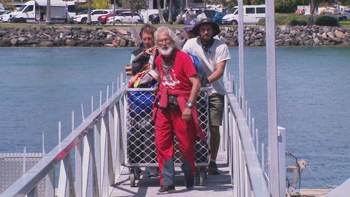 The trio who attempted to sail to Cairns from Vanuatu in an inflatable ﻿catamaran have spoken to 9News about the moment they realised they were in danger.Evgeny Kovalevsky, Vincent Baugé and Captain Stanislav Berezkin were rescued 835 kilometres off the Queensland coast