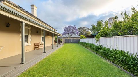 Adelaide Torrensville house verandah lawn grass Domain listing