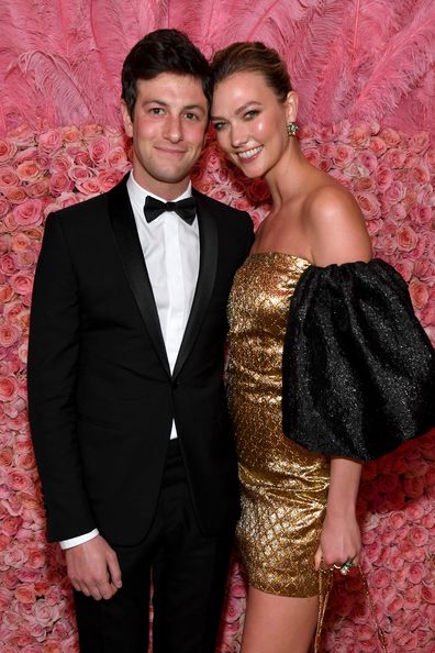 Joshua Kushner and Karlie Kloss attend The 2019 Met Gala Celebrating Camp: Notes on Fashion at Metropolitan Museum of Art on May 06, 2019 in New York City.