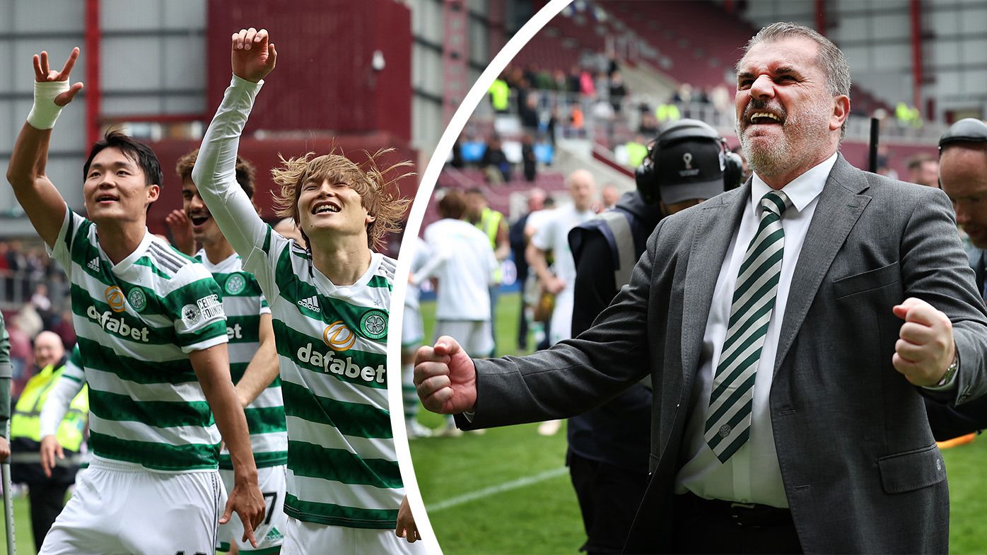  'Unbelievable' Ange Postecoglou guides Celtic to second Scottish Premiership title