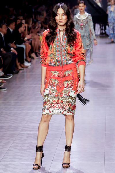 Asian-inspired motifs and daring designs by Camilla.&nbsp;