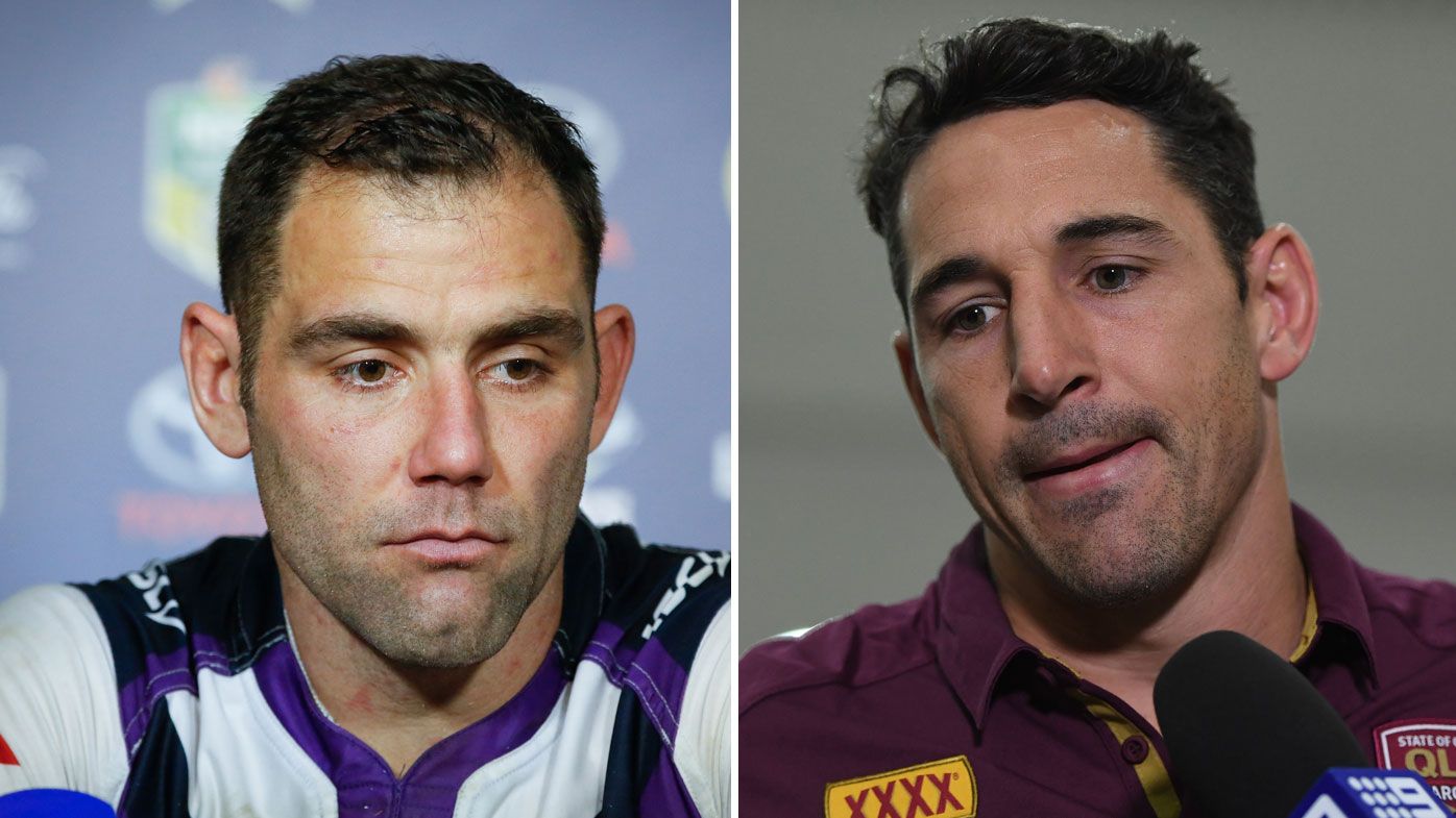 Cameron Smith (left) and Billy Slater