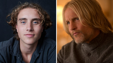 Joseph Zada as Haymitch in The Hunger Games: Sunrise on the Reaping