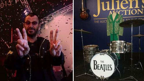 Ringo Starr puts Beatles drum kits, White Album and more up for auction