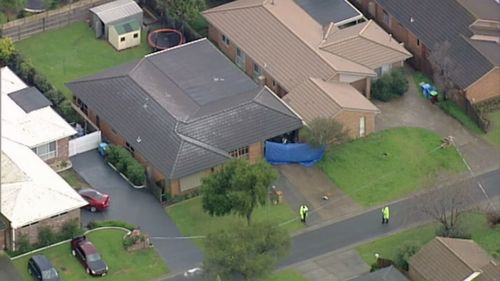 Police are investigating how the woman died. Image: 9News