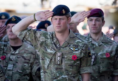 prince harry military