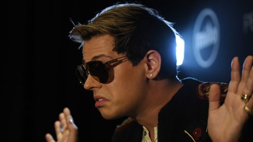 Milo Yiannopoulos is on a speaking tour of Australia. (AAP)