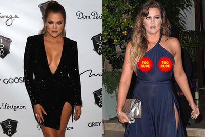 Imitation's the highest form of flattery, right? RIGHT?<br/><br/>Ever since Kylie fast-tracked to the top of the best-dressed list at the AMAs, Khloe's taken <i>every</I> opportunity to go thigh-high with her fash frocks. <br/>