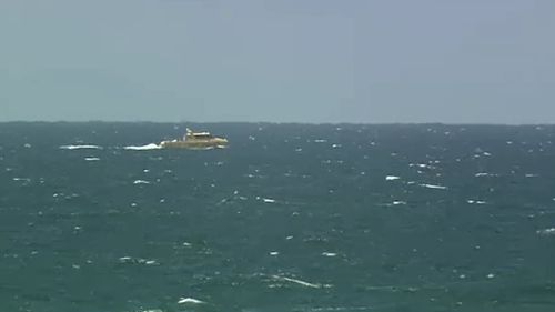 A search is underway off Fraser Island. (9NEWS)