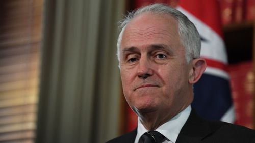 Mr Turnbull speaks in Melbourne today. (AAP)
