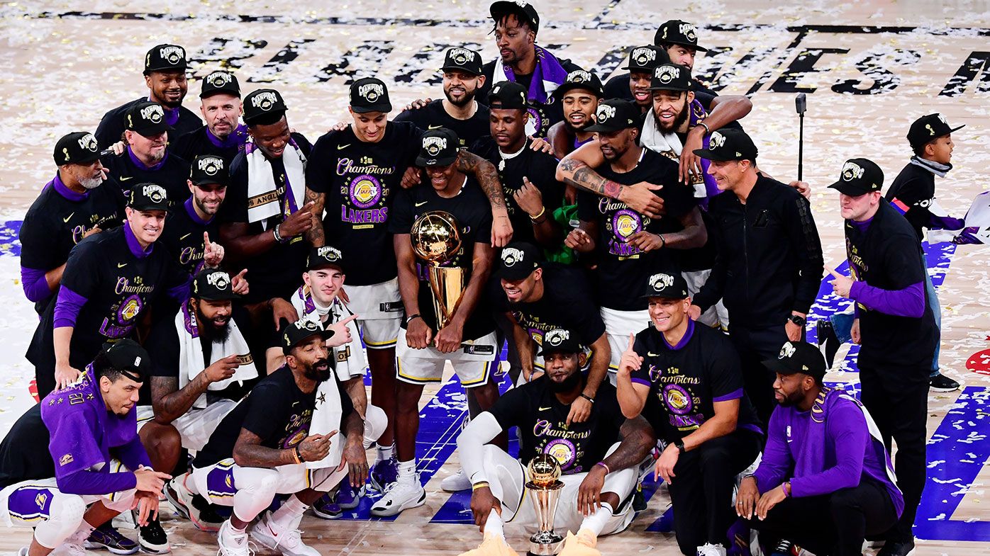 Lakers 2020 NBA champions