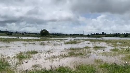 In the NSW central west city of Bathurst, some roads are looking more like rivers.