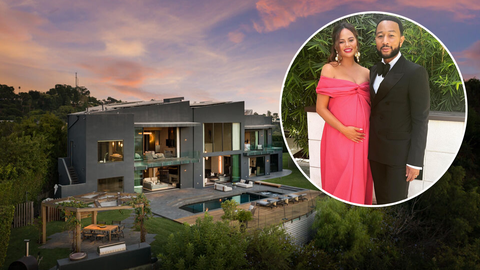 Beverly Hills mansion once owned by John Legend and Chrissy Teigen is on offer for $28.4 million. 