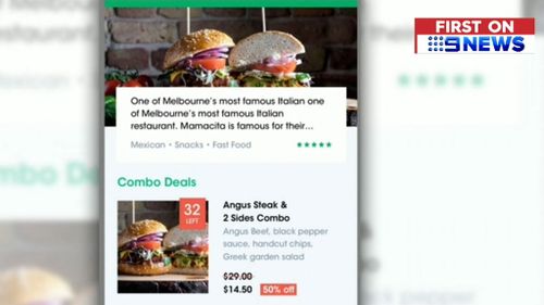 Partnering restaurants will pay a smaller commission fee than other major delivery apps, such as UberEats. Picture: 9NEWS