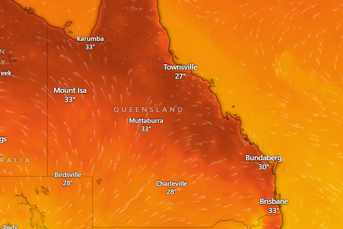 Brisbane temperature