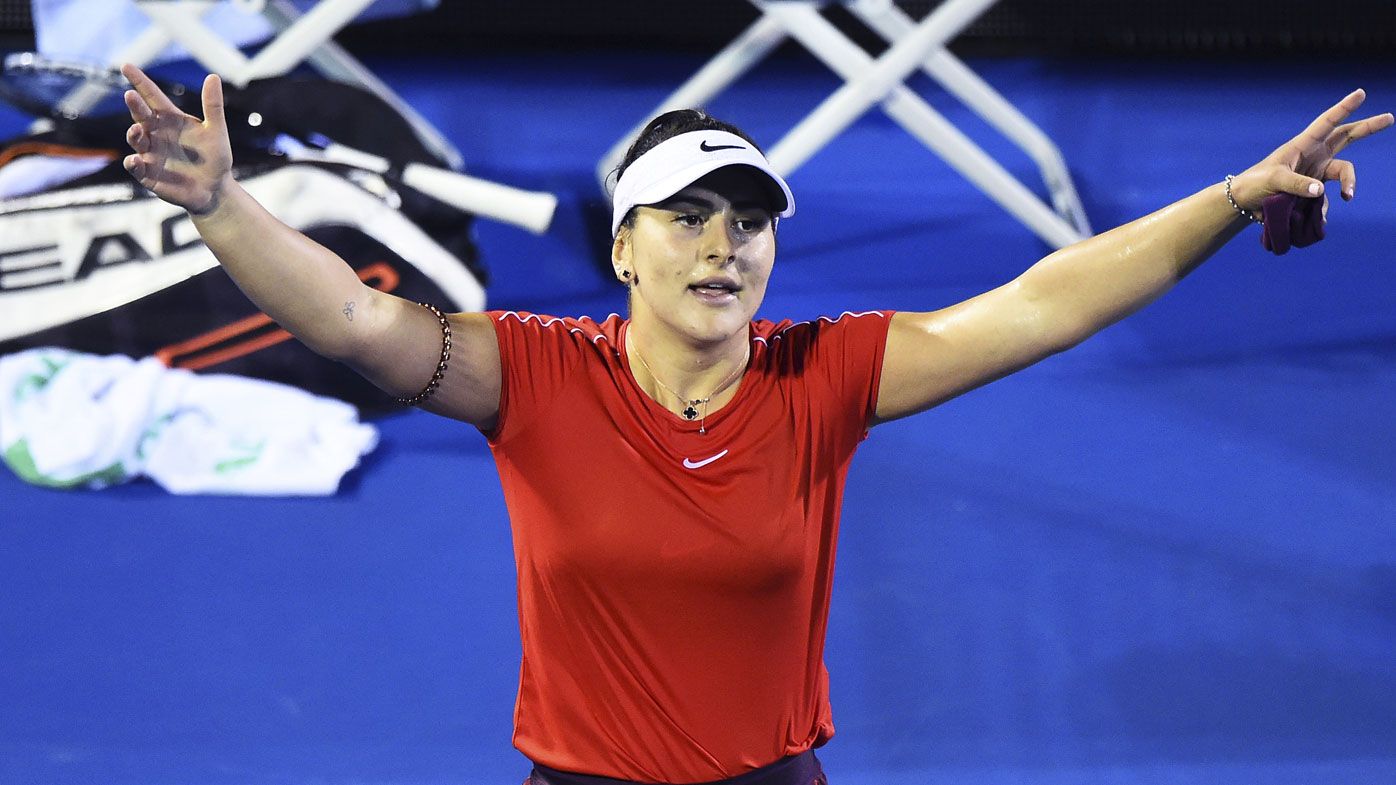 Teenager Bianca Andreescu defeats two former No.1's in a matter of days 