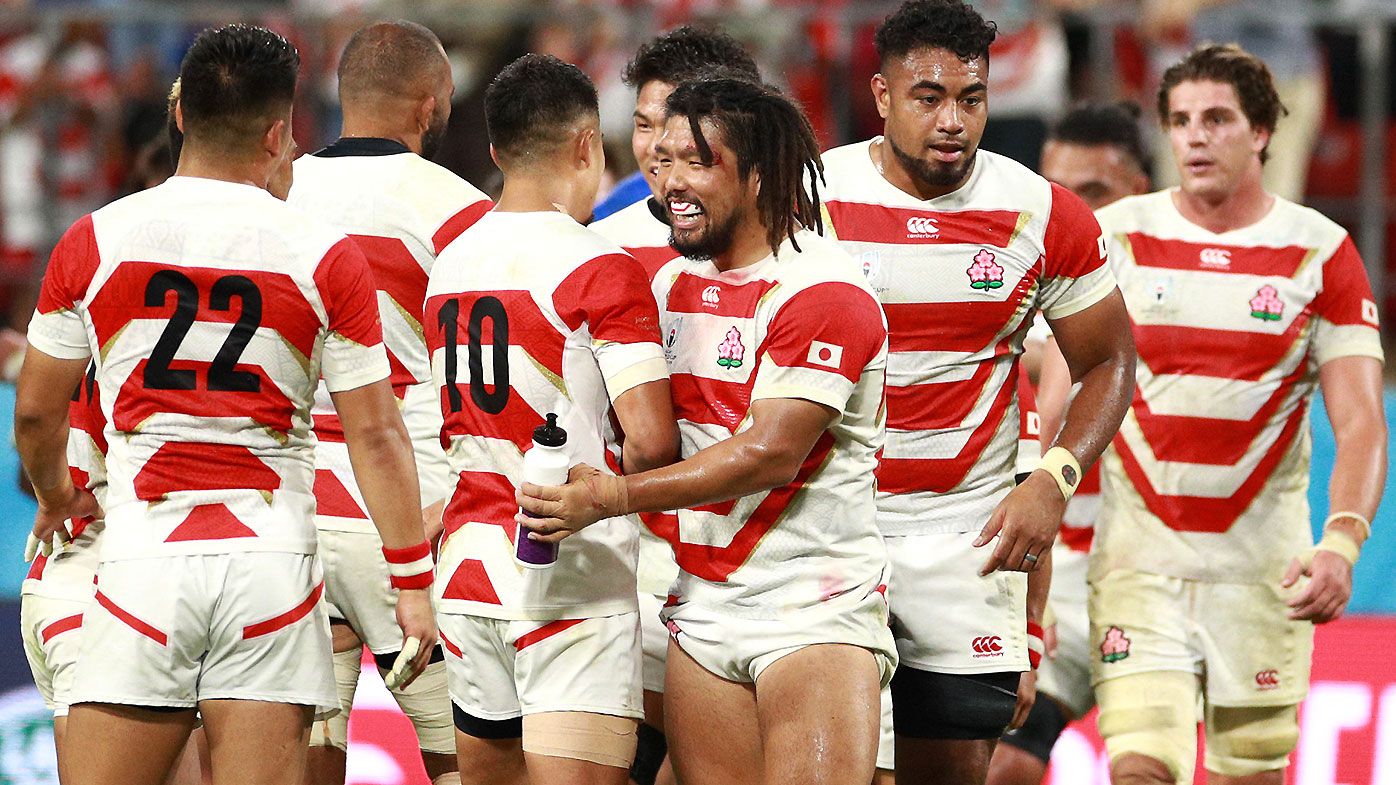 Japan take major step towards maiden RWC quarter-final appearance with win over Samoa