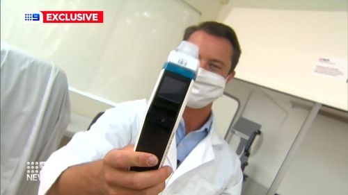 The new device will allow Australians to test themselves for COVID-19 without requiring a swab.