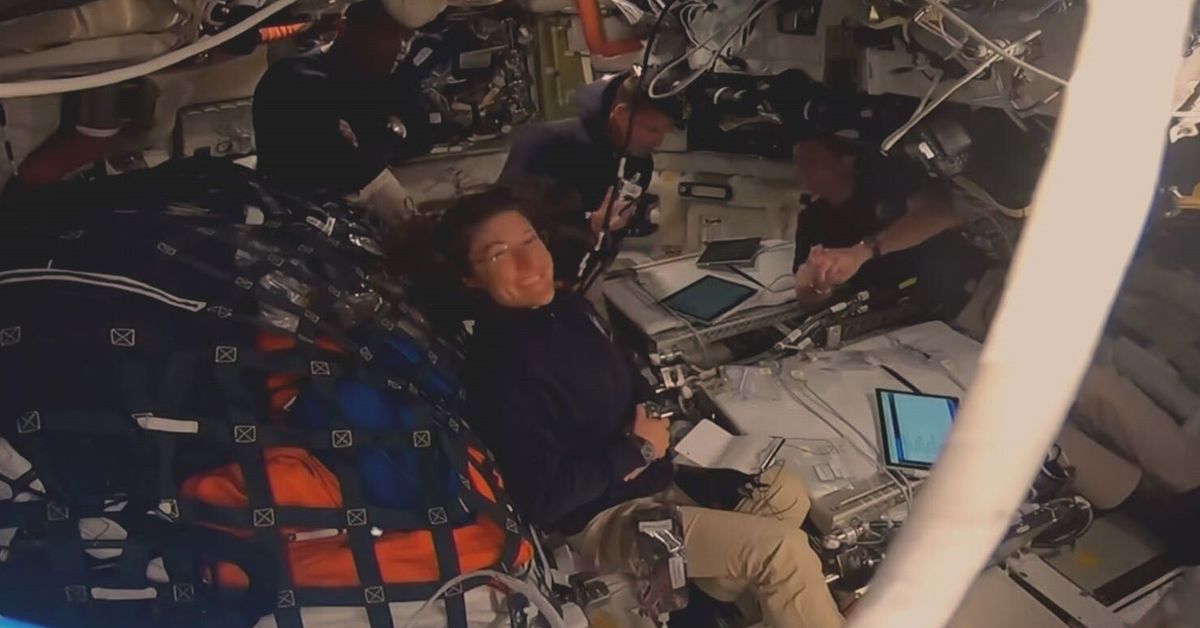 The moment Artemis II crew broke history's record