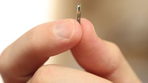 American company microchips employees with device the size of a grain of rice