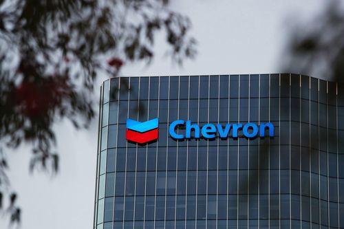Chevron employees are slated to strike at two major liquefied natural gas (LNG) facilities in Australia starting next week. Pictured is Chevron office building in Perth, Australia, on July 22.