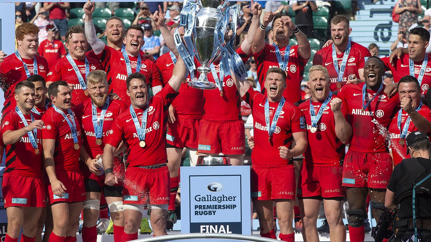 English champions Saracens to be relegated after salary cap rorting scandal