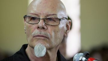 Former British glam-rocker, Gary Glitter at the People&#x27;s Courthouse in Ba Ria, Vietnam.