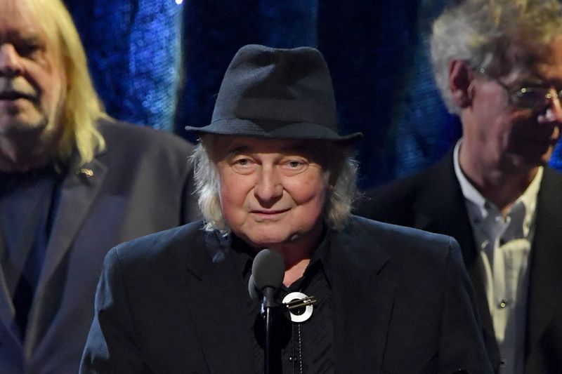 Inductee Alan White of Yes onstage at the 32nd Annual Rock &amp; Roll Hall Of Fame Induction Ceremony in 2017.