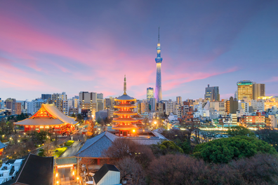 Tokyo skyline