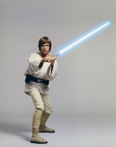 Mark Hamill as Luke Skywalker: Then