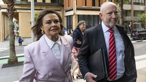 Lisa Wilkinson (left) and Network Ten are accused of defaming the former Liberal staffer.