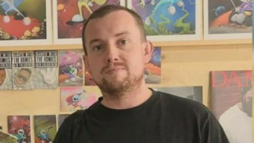 Mr McKee, an aspiring rapper, (pictured) broke into Mr Davis's home as he and Ms Quinn ate breakfast in August 2018.