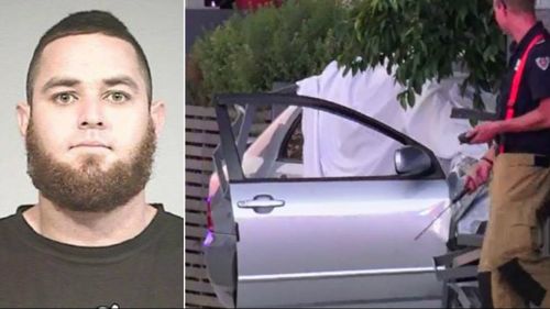 Police want to speak with Matthew Russell in relation to the shooting. (Supplied: NSW Police)