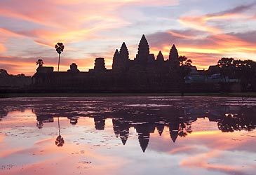 The temples of Angkor Wat are in which modern-day South-East Asian country?