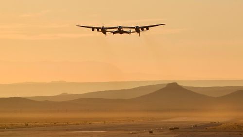 Virgin Galactic aims to take paying customers on the six-passenger rocket, which is about the size of an executive jet.