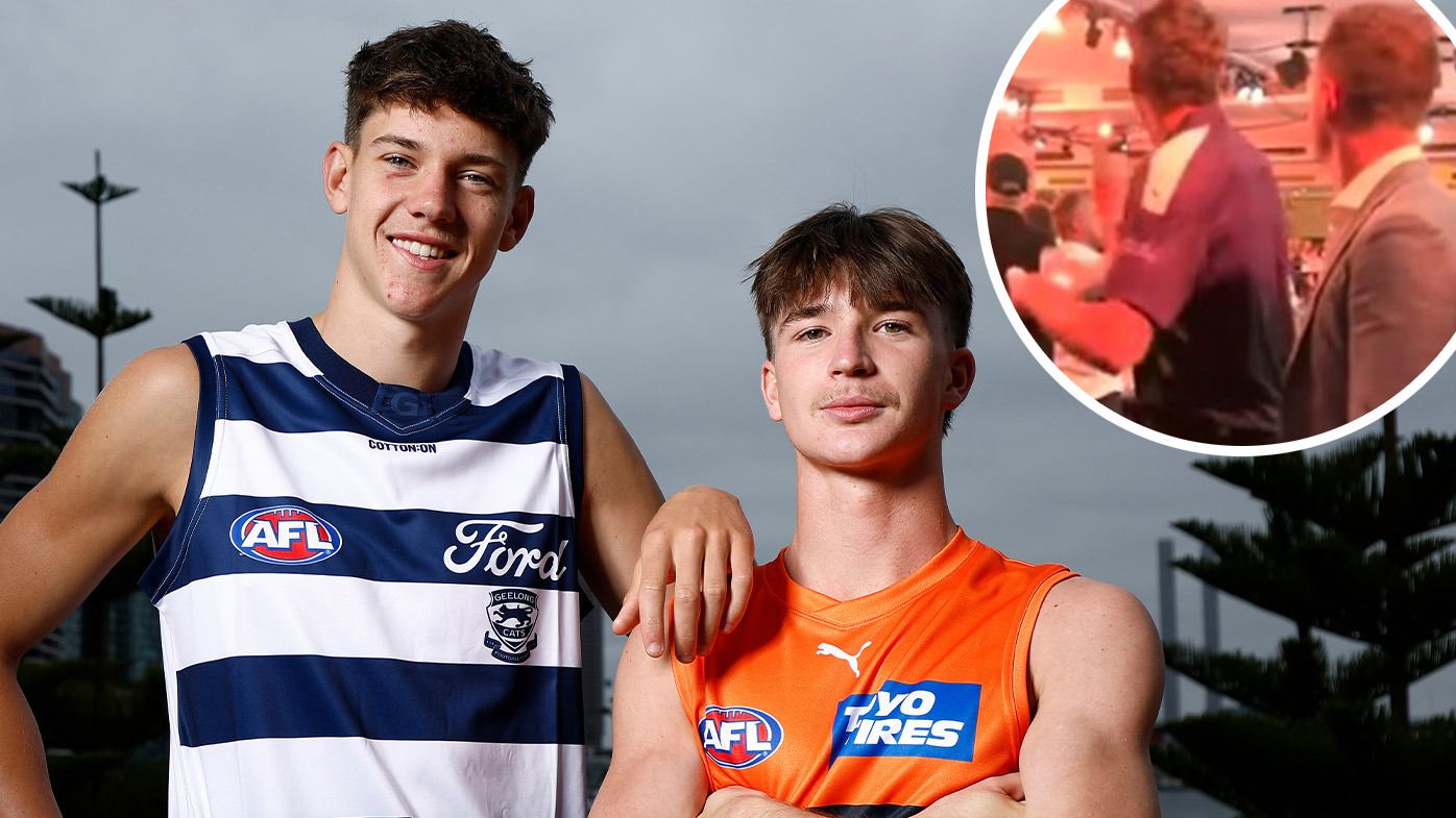 'Caught up in the moment': Cats draftee spills on inadvertent snub of Joel Selwood