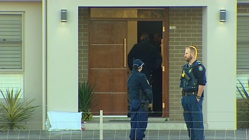 The two stabbing victims were in a stable condition in hospital under police guard. Picture: 9NEWS