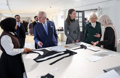 Prince Charles, Prince of Wales, Camilla, Duchess of Cornwall and Kate Middleton, Duchess of Cambridge