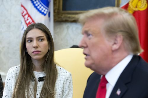 Fabiana Rosales, wife of Venezuelan opposition leader Juan Guaido, has met with US President Donald Trump to discuss the mass outages and low water supplies in Venezuela.