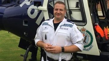 Sergeant Peter Stone, the man who died rescuing his 14-year-old son at a beach near Narooma