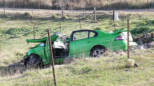 A woman's ex-husband has been charged with her murder and allegedly attempting to kill two young girls in a NSW Central West car crash.