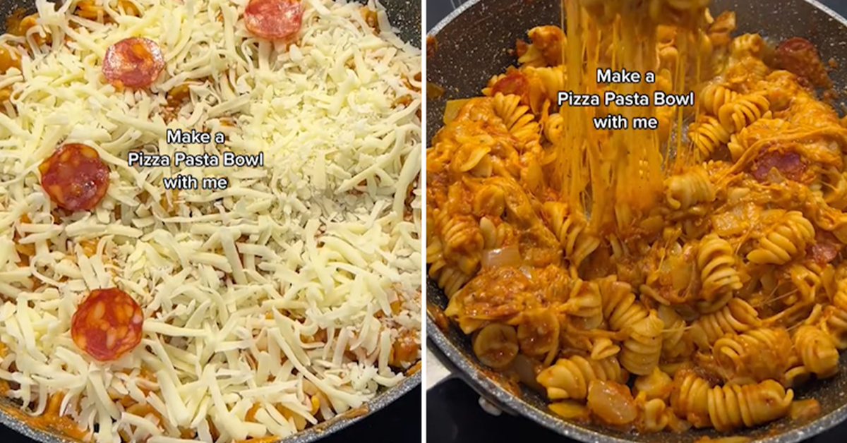 Pizza pasta bowl recipe goes viral on TikTok 9Kitchen