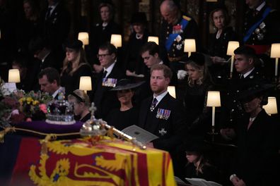 prince harry queen funeral