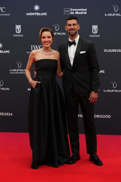 Jelena Ristic and Novak Djokovic