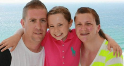 Kate Goodchild (right) lost her life while her daughter (middle) watched on. 