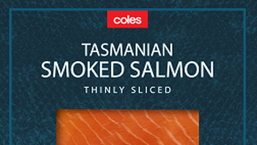 Coles Smoked Tasmanian Salmon 150g pack recall 