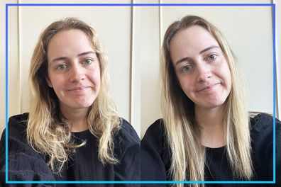 9PR: GHD Original before and after.