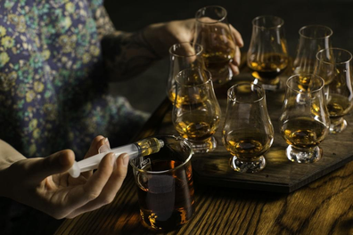 Archie Rose whisky blending class