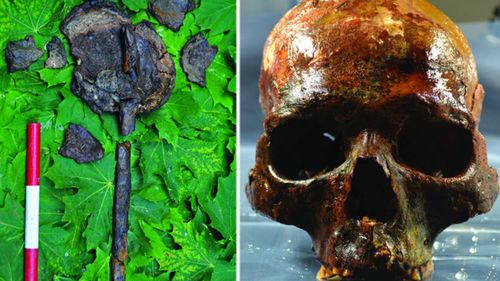 Mystery of 8000-year-old human skulls impaled on stakes 
